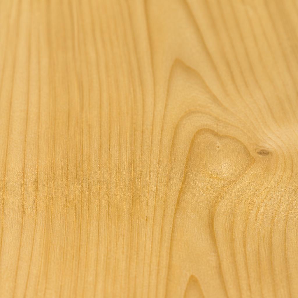 Accoya houtnerf close-up, lichte honingkleur
